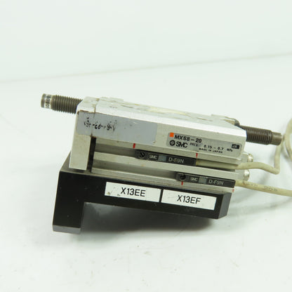 SMC MX88-20 Pneumatic Air Guided Slide Cylinder 0.15-0.7MPa