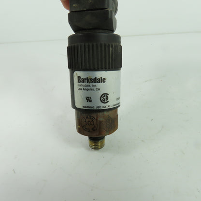 Barksdale 96211-BB3-T2 Pressure Switch 8.5-50PSI Range 125/250VAC 5A 1/4" NPT