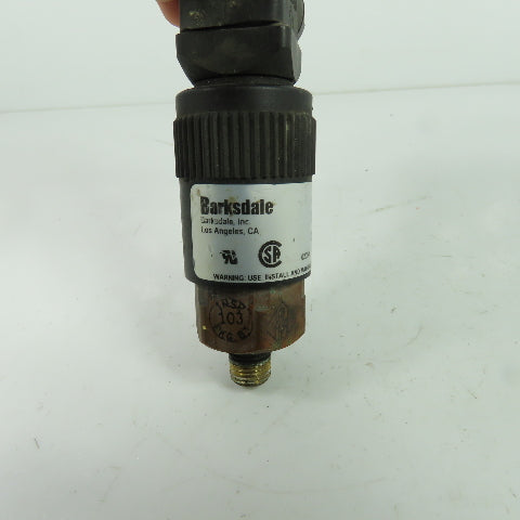 Barksdale 96211-BB3-T2 Pressure Switch 8.5-50PSI Range 125/250VAC 5A 1/4" NPT