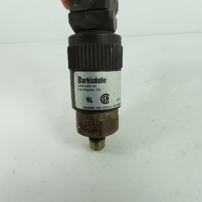 Barksdale 96211-BB3-T2 Pressure Switch 8.5-50PSI Range 125/250VAC 5A 1/4" NPT