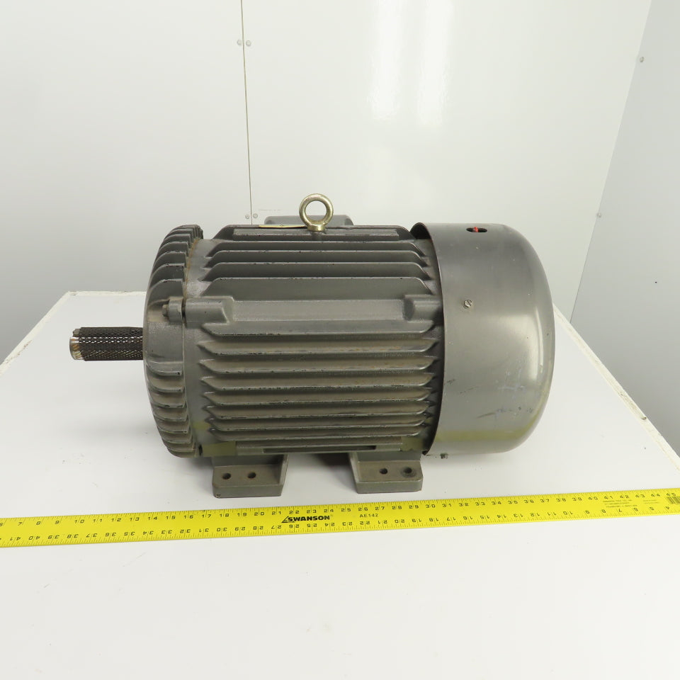 Baldor M1728T 20/8.9 2-Speed AC Electric Motor 1760/1160RPM 460V 3PH 286T Frame