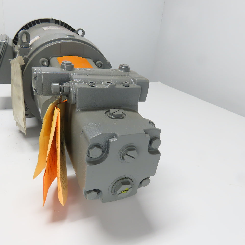 Oilgear PVWJ-022-A1UV-LSAY-P-LNNNN 10HP Hydraulic Pump Unit 230/460V 3Ph W/Weg