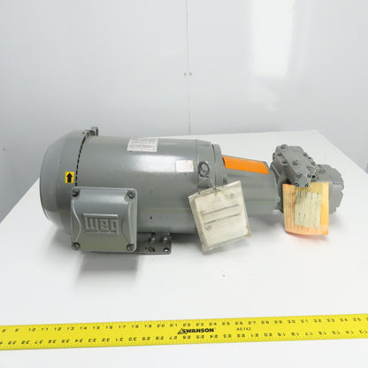 Oilgear PVWJ-022-A1UV-LSAY-P-LNNNN 10HP Hydraulic Pump Unit 230/460V 3Ph W/Weg