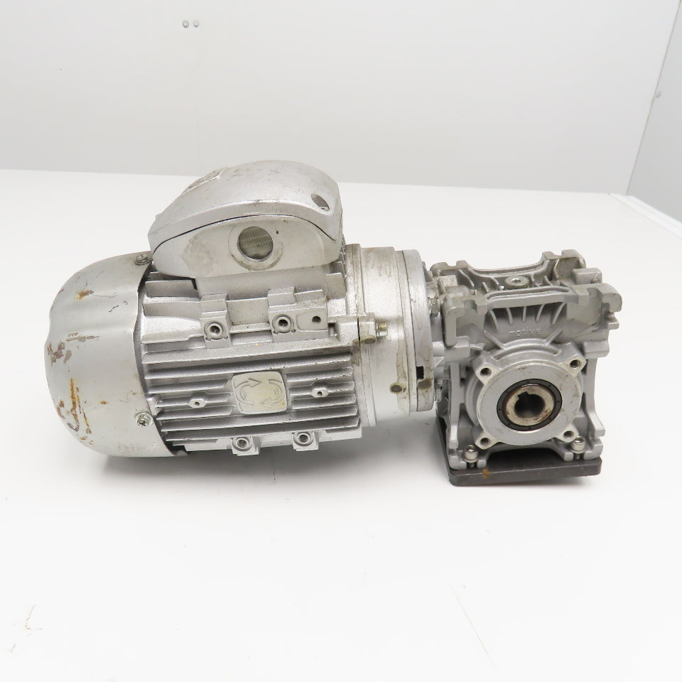 Motive BOX040 20:1 Ratio 0.30kW 3Ph Right Angle Gear Motor 230-480V 50/60Hz