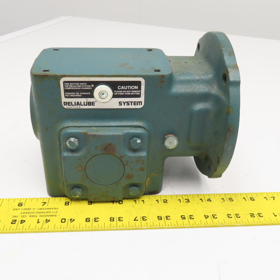 Dodge Q175B015M056L1 15:1 Ratio 117RPM Output Right Angle Gear Reducer