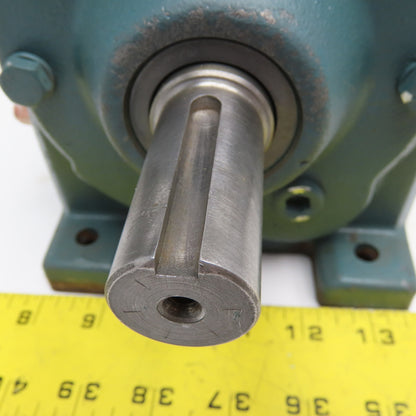 Dodge 140/DM1A-31.4-A1 31.4:1 Ratio 56RPM Output Inline Gear Reducer 1.10Hp Max