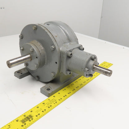 1:1 Ratio Dual Output Right Angle Gear Reducer