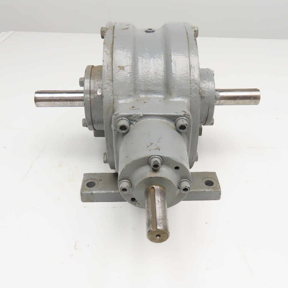 1:1 Ratio Dual Output Right Angle Gear Reducer