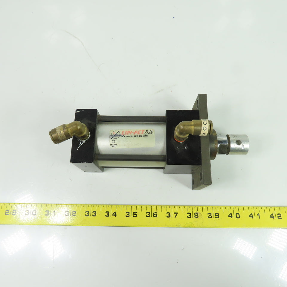 Lin-Act LS-A30F-2.0X2-HC-4 Double Action Pneumatic Cylinder 2" Bore 2" Stroke