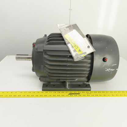 US Motors Nidec H15P2D 15HP Electric Motor 1775RPM 208-230/460V 3PH 254T Frame