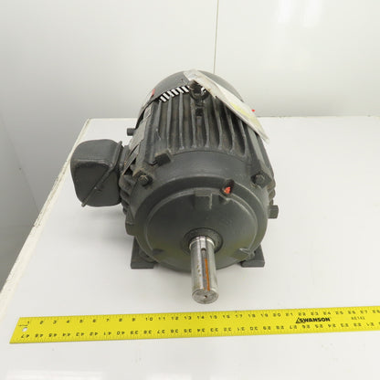 US Motors Nidec H15P2D 15HP Electric Motor 1775RPM 208-230/460V 3PH 254T Frame