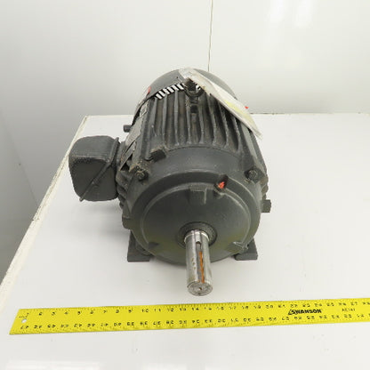 US Motors Nidec H15P2D 15HP Electric Motor 1775RPM 208-230/460V 3PH 254T Frame