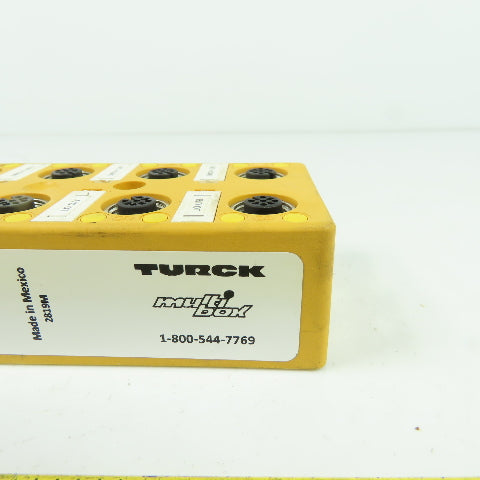 Turck VB 80-CS12 8-Port Erofast Multibox Actuator Sensor Junction Box U7031