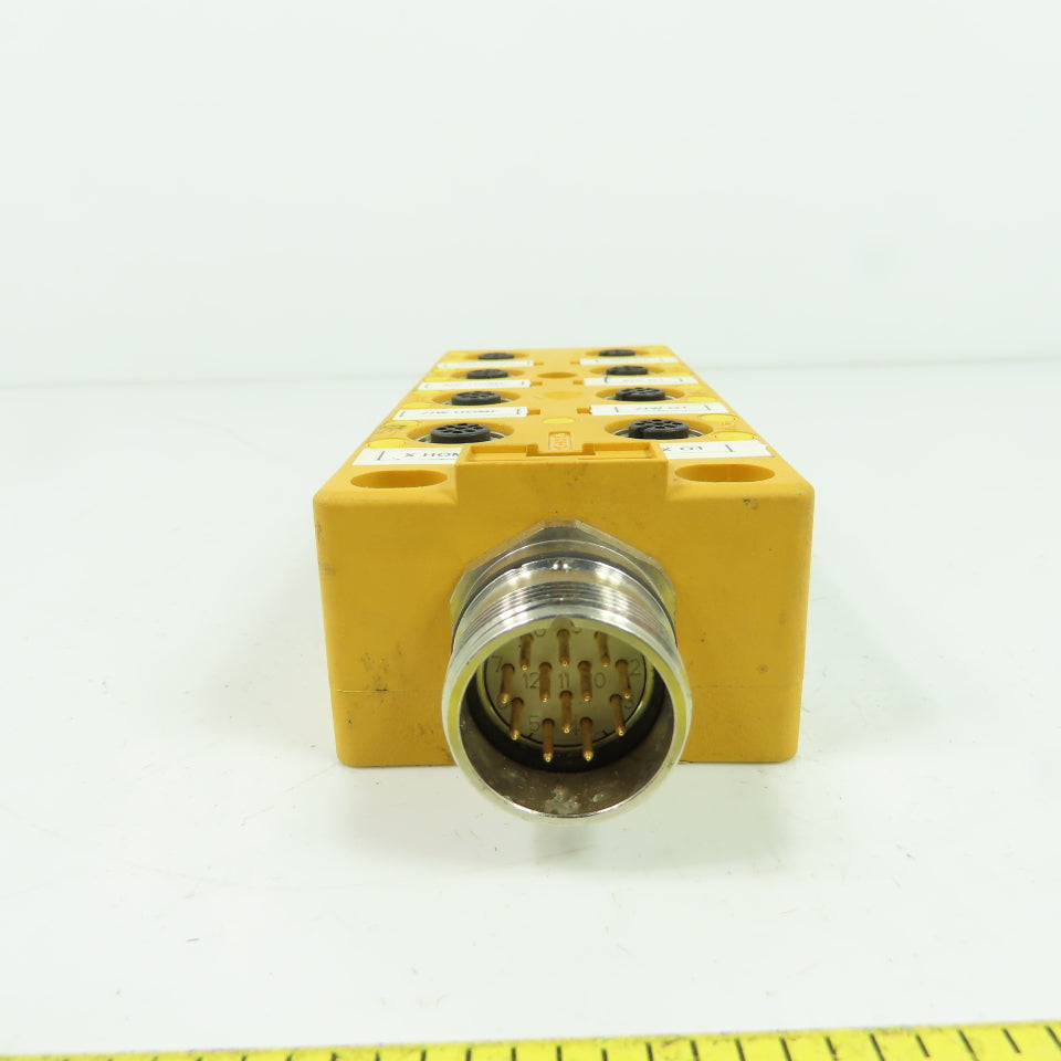 Turck VB 80-CS12 8-Port Erofast Multibox Actuator Sensor Junction Box U7031