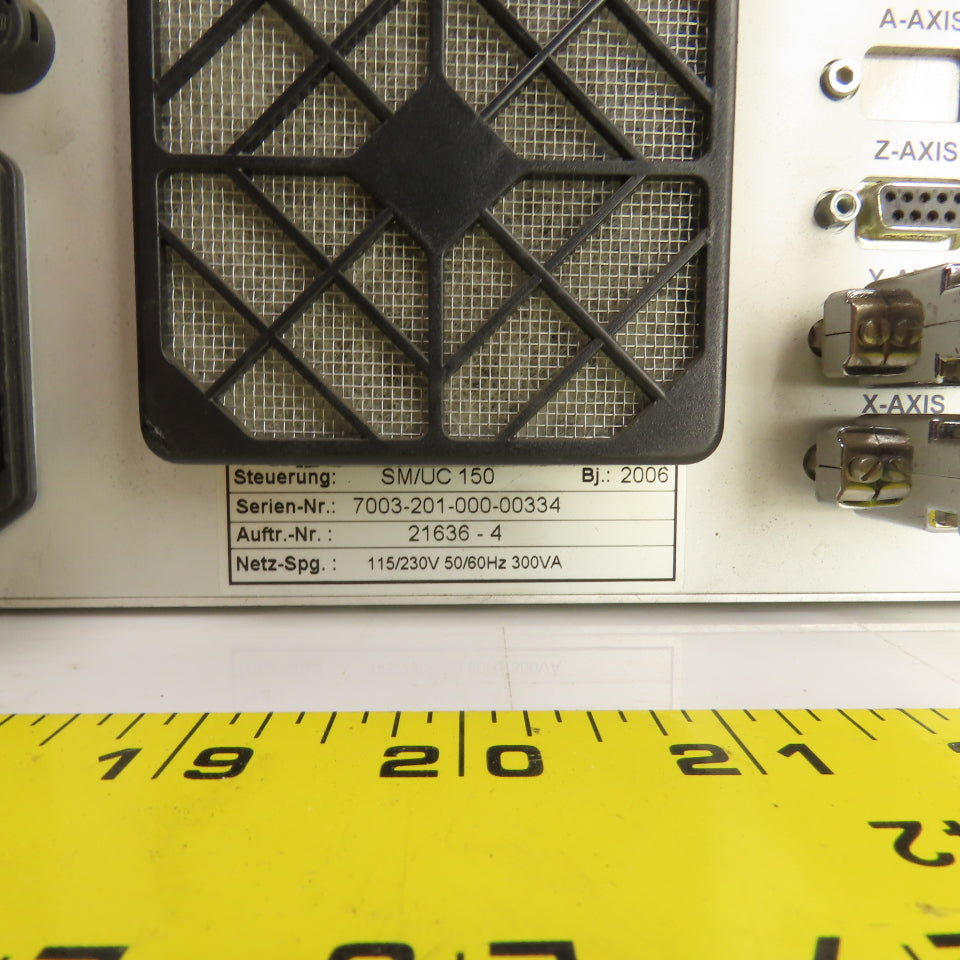 Joachim Richter DPS150-ST Marking System Controller 115/230VAC (Powers Up)