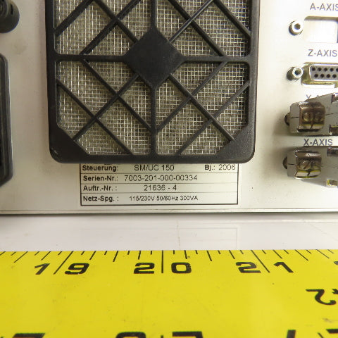 Joachim Richter DPS150-ST Marking System Controller 115/230VAC (Powers Up)