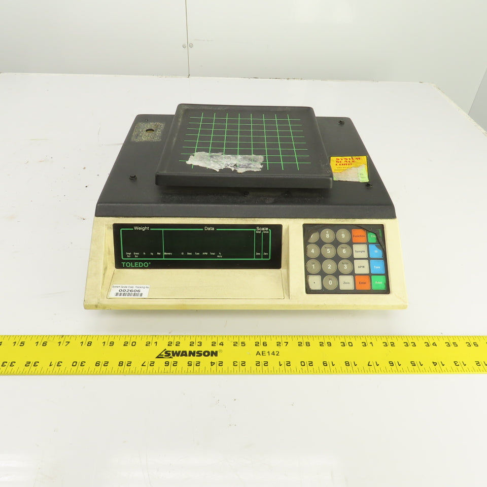 Toledo 8582 8" x 8" 5LB Capacity Counting Scale 120VAC
