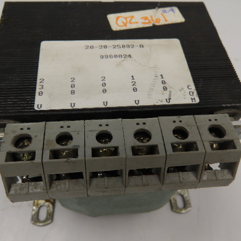 20-20-25092-A 100-120/200-230V Transformer