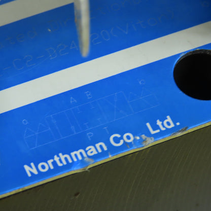 Northman SWH-G03-C2-D24-20 (Viton) Hydraulic Solenoid Directional Control Valve