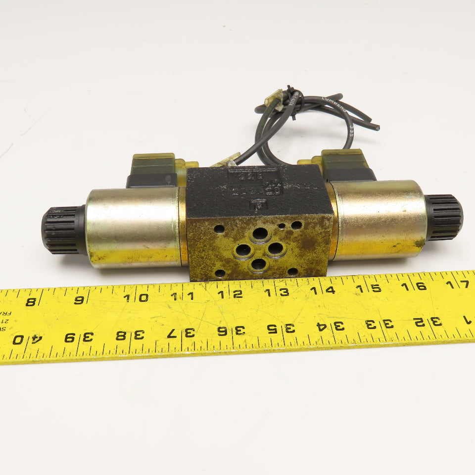 Parker D1VW20DNJWL76 4/2 Position Hydraulic Directional Valve 24VDC