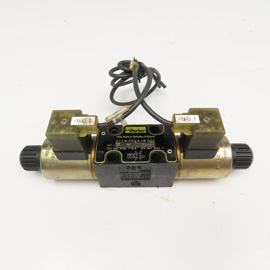 Parker D1VW20DNJWL76 4/2 Position Hydraulic Directional Valve 24VDC