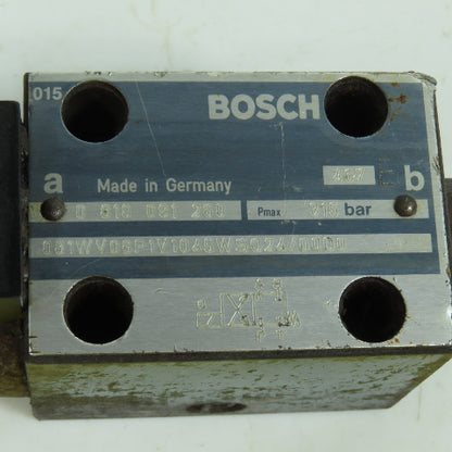 Bosch 081WV06P1V1046WS024/00D0 0 810 091 260 2/4 Hydraulic Directional Valve