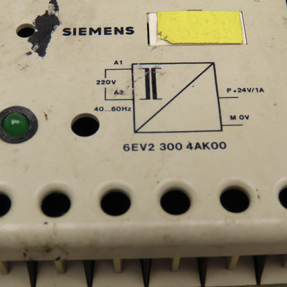 Siemens 6EV2 300 4AK00 220V Power Adaptor