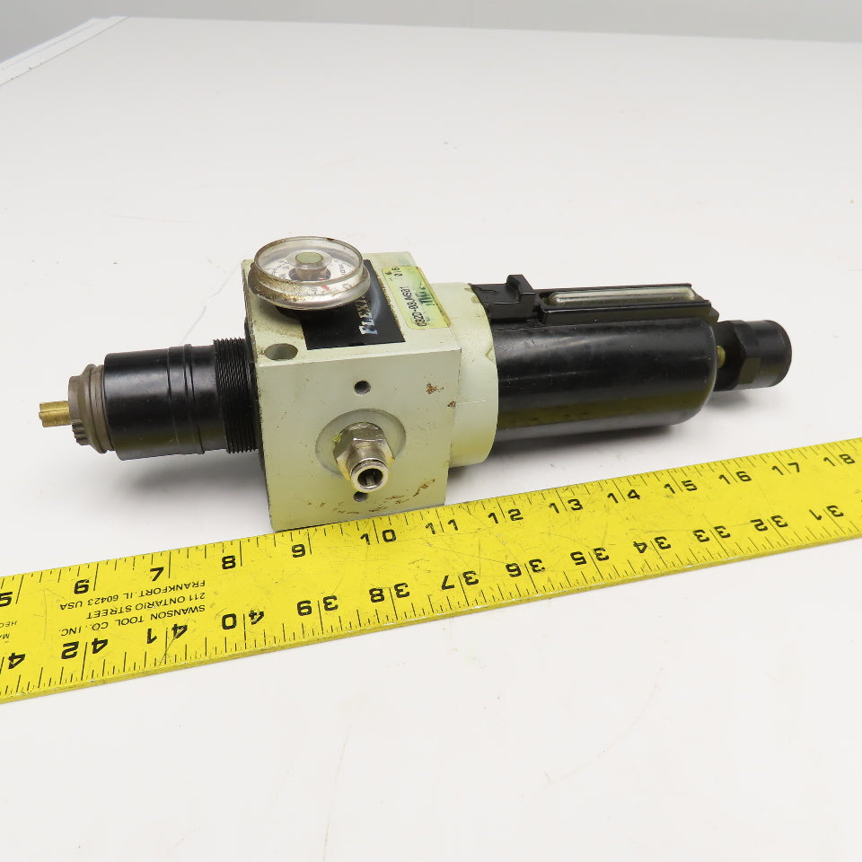 Numatics C32D-03JMS01 1/2" NPT Compressed Air Filter Regulator Auto Drain