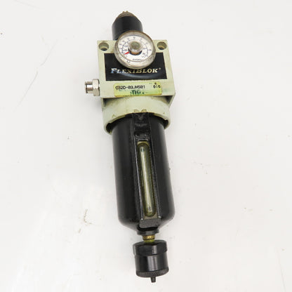 Numatics C32D-03JMS01 1/2" NPT Compressed Air Filter Regulator Auto Drain