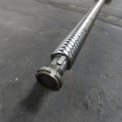 38mm OD 4 Start 38mm Lead Ball Screw And Nut 10mm Pitch 119" OAL