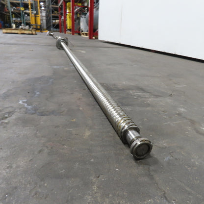 38mm OD 4 Start 38mm Lead Ball Screw And Nut 10mm Pitch 119" OAL