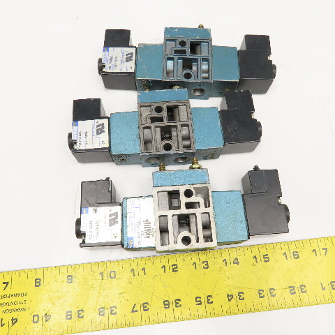 MAC 724C-12-PI-111CA 2 Position Pneumatic Valve Lot Of 3 Parts/Repair