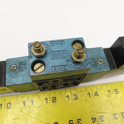 MAC 724C-12-PI-111CA 2 Position Pneumatic Valve Lot Of 3 Parts/Repair
