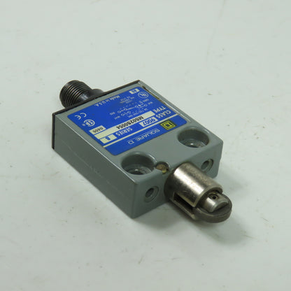 Square D MS02S0054 Ser B Limit Switch Roller Plunger Class 9007 250VAC