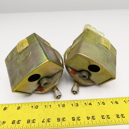 Dwyer Cat 1823-2-2-5 Pressure Switch 10 PSI 125-480V Lot Of 2