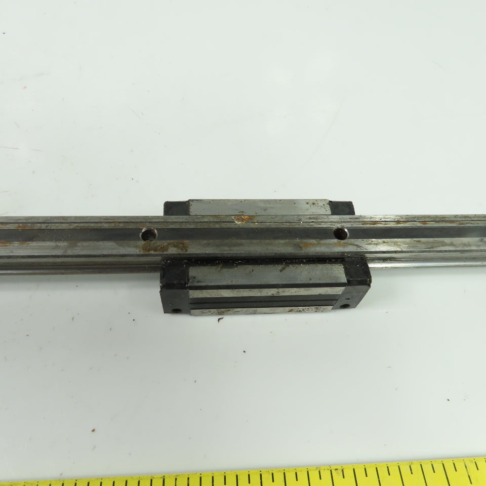 THK UAF03341 15mm W x 13mm H Linear Guide Rail 22-13/16" Length