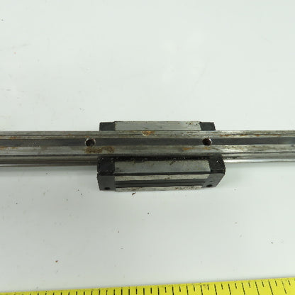 THK UAF03341 15mm W x 13mm H Linear Guide Rail 22-13/16" Length