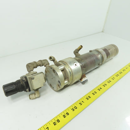Water Jet Abrasive Metering Valve Feeder System Assembly