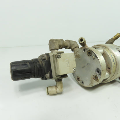 Water Jet Abrasive Metering Valve Feeder System Assembly