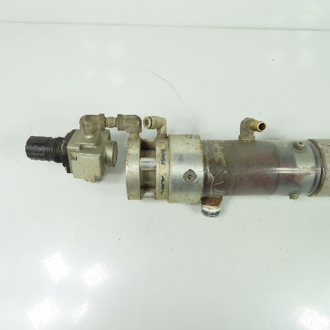 Water Jet Abrasive Metering Valve Feeder System Assembly