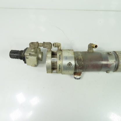 Water Jet Abrasive Metering Valve Feeder System Assembly