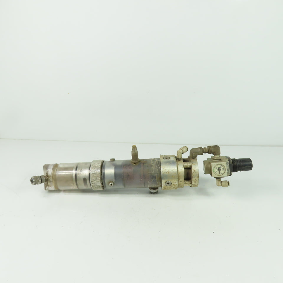Water Jet Abrasive Metering Valve Feeder System Assembly