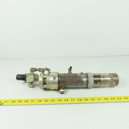 Water Jet Abrasive Metering Valve Feeder System Assembly