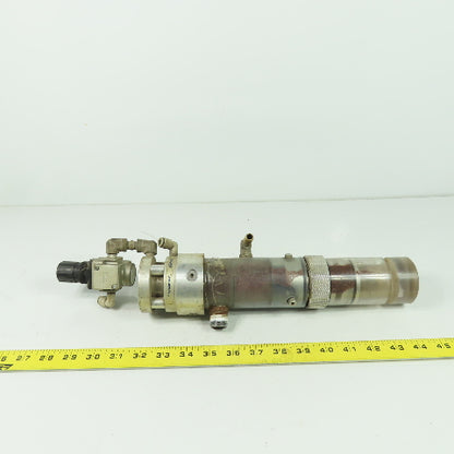 Water Jet Abrasive Metering Valve Feeder System Assembly