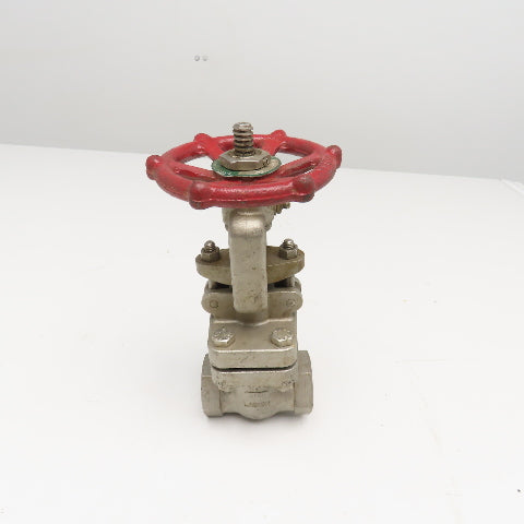 Ladish 8273-2114-10A 1" NPT Stainless Steel Gate Valve Class 150 275PSI