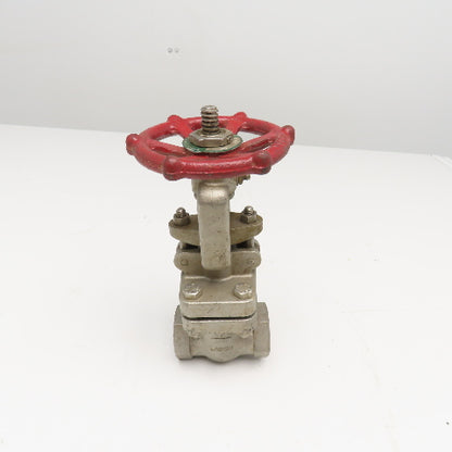 Ladish 8273-2114-10A 1" NPT Stainless Steel Gate Valve Class 150 275PSI