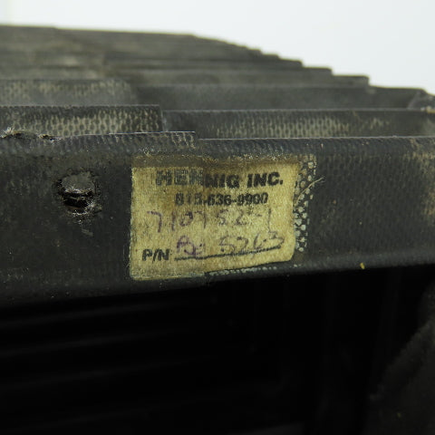 Hennig 5263 7-1/2" W x 5" H Accordion Style Bellows Way Cover Extends 16"