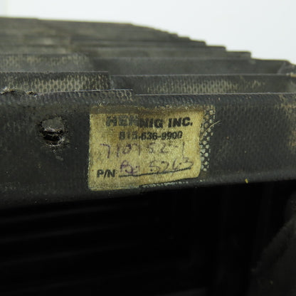Hennig 5263 7-1/2" W x 5" H Accordion Style Bellows Way Cover Extends 16"