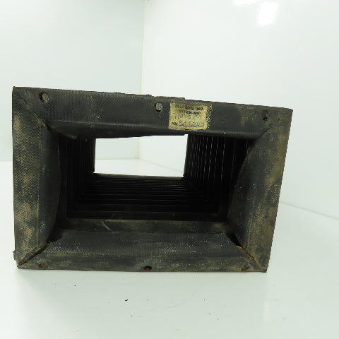 Hennig 5263 7-1/2" W x 5" H Accordion Style Bellows Way Cover Extends 16"