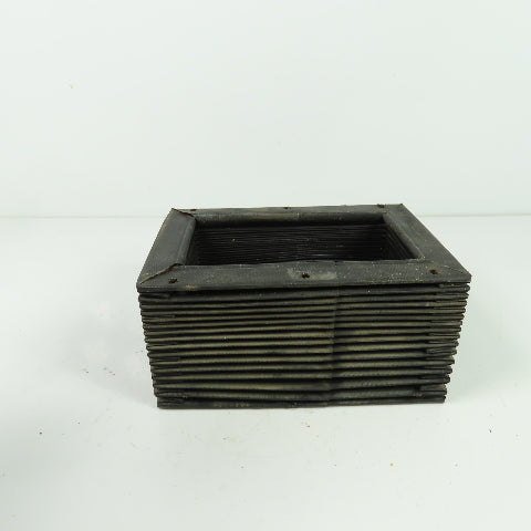 Hennig 5263 7-1/2" W x 5" H Accordion Style Bellows Way Cover Extends 16"